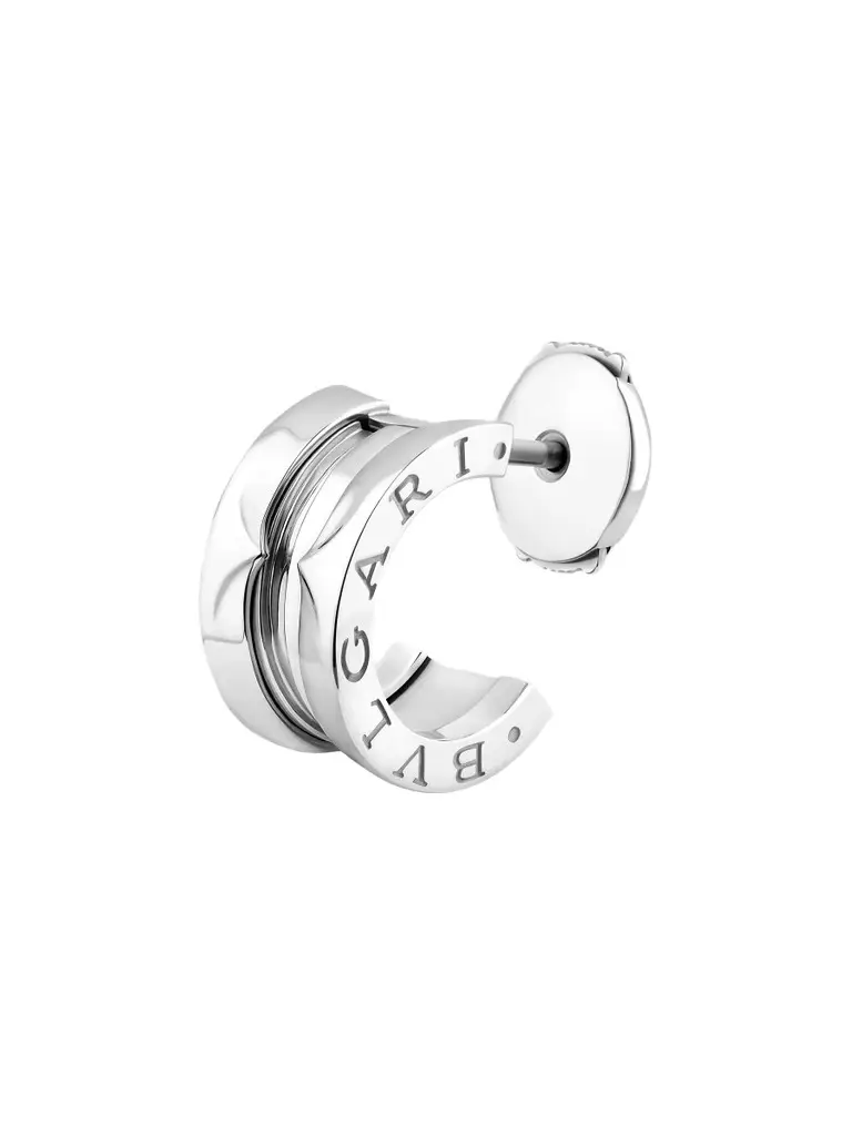 Women's B. zero1 18K White Gold Single Earring Women's B. zero1 18K White Gold Single Earring
