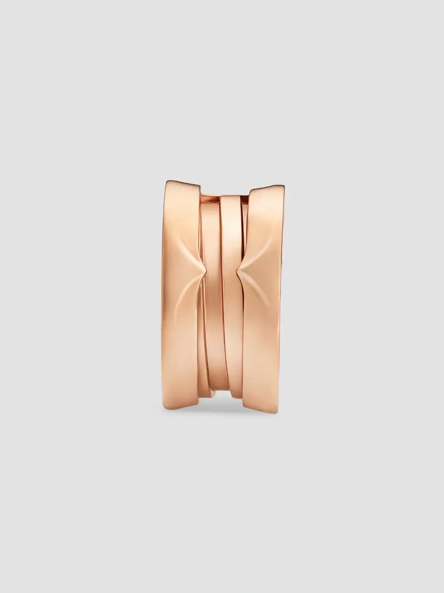 BVLGARI Women's B. zero1 18K Rose Gold Single Earring | Thumbnail 4