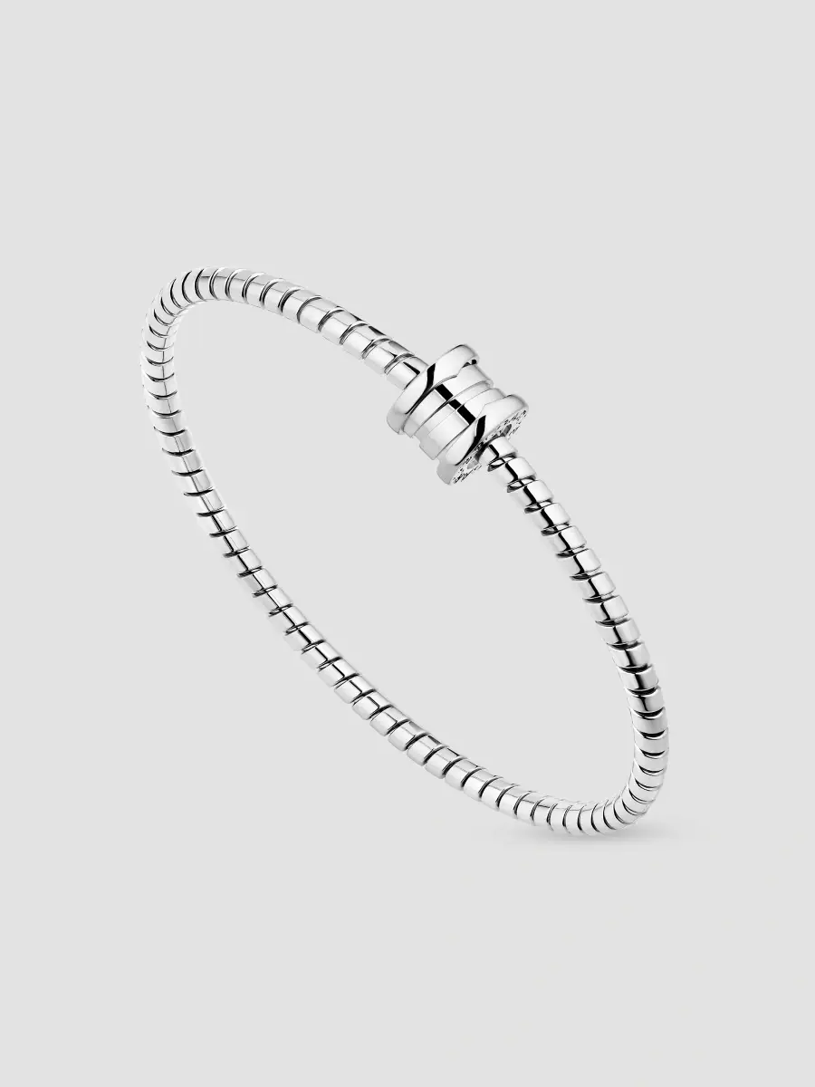 BVLGARI Women's B. zero1 18K White Gold Bracelet | Thumbnail 5 BVLGARI Women's B. zero1 18K White Gold Bracelet | Thumbnail 5