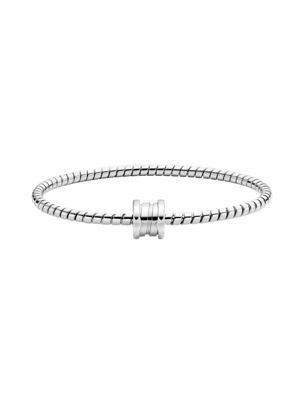 BVLGARI Women's B. zero1 18K White Gold Bracelet