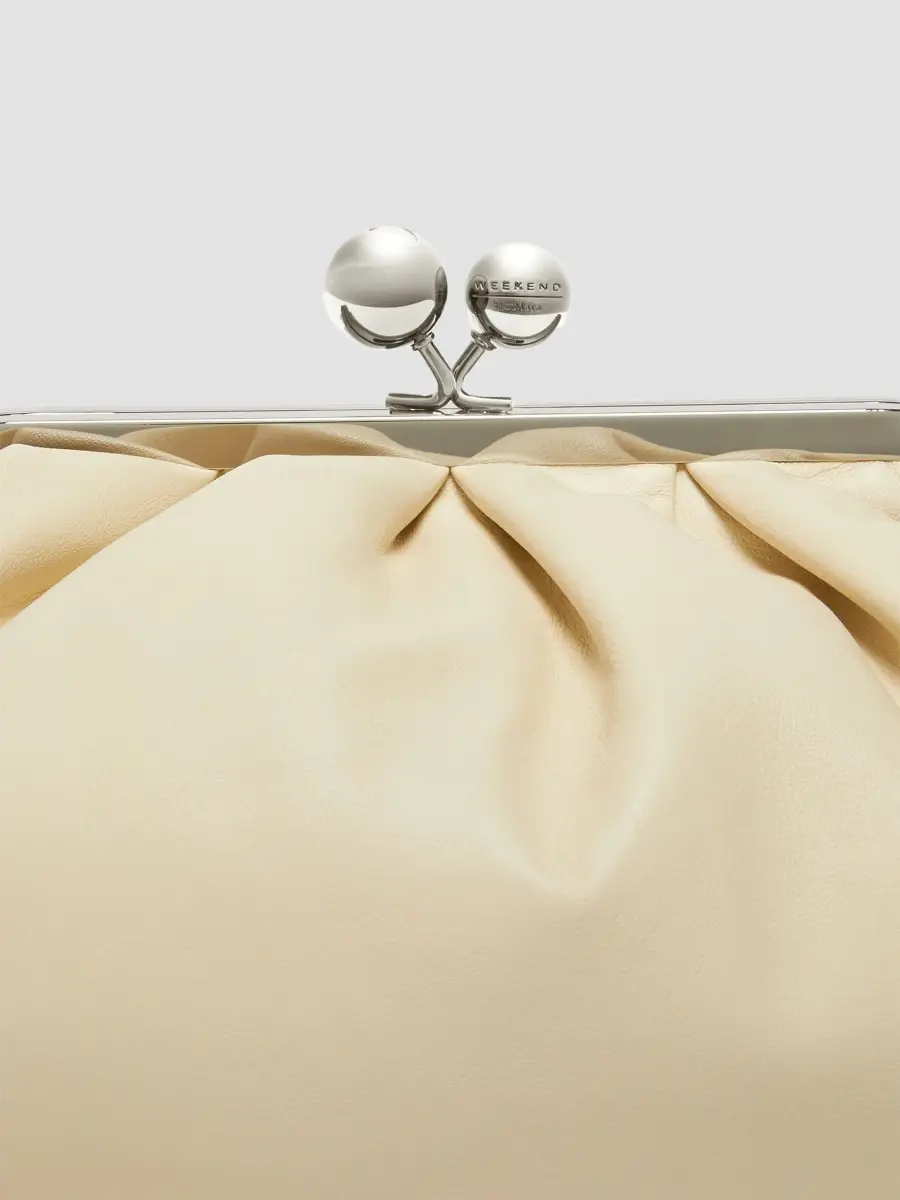 Weekend Max Mara Women's Medium Sheepskin Pasticcino Clutch | Thumbnail 7 Weekend Max Mara Women's Medium Sheepskin Pasticcino Clutch | Thumbnail 7