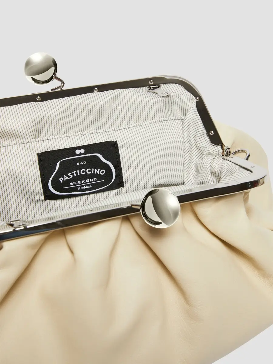 Weekend Max Mara Women's Medium Sheepskin Pasticcino Clutch | Thumbnail 8 Weekend Max Mara Women's Medium Sheepskin Pasticcino Clutch | Thumbnail 8