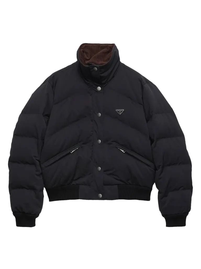 Women's Cropped Compact Poplin Down Jacket Women's Cropped Compact Poplin Down Jacket