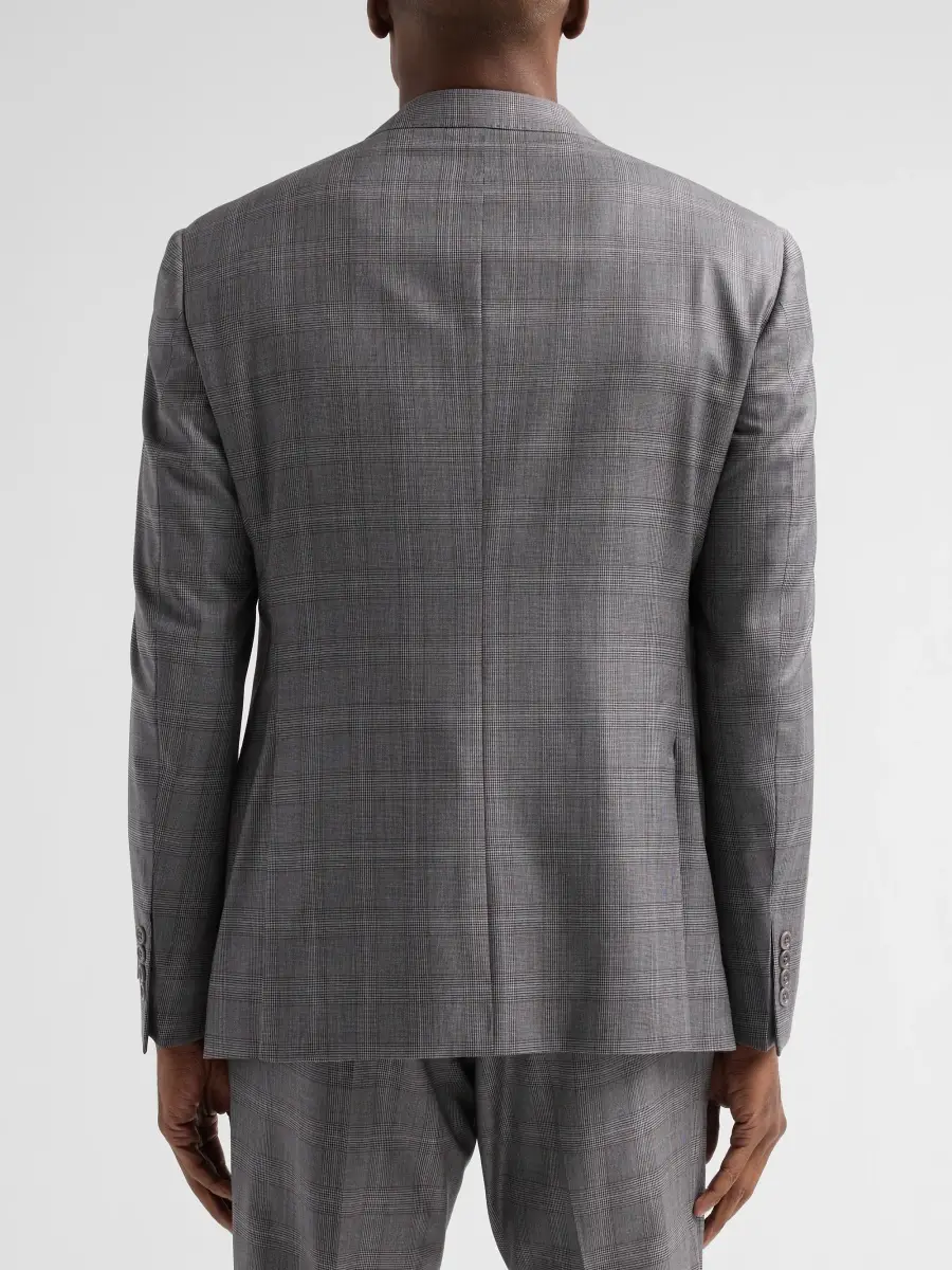 Emporio Armani Men's Glen Check Wool Single-Breasted Suit | Thumbnail 5 Emporio Armani Men's Glen Check Wool Single-Breasted Suit | Thumbnail 5