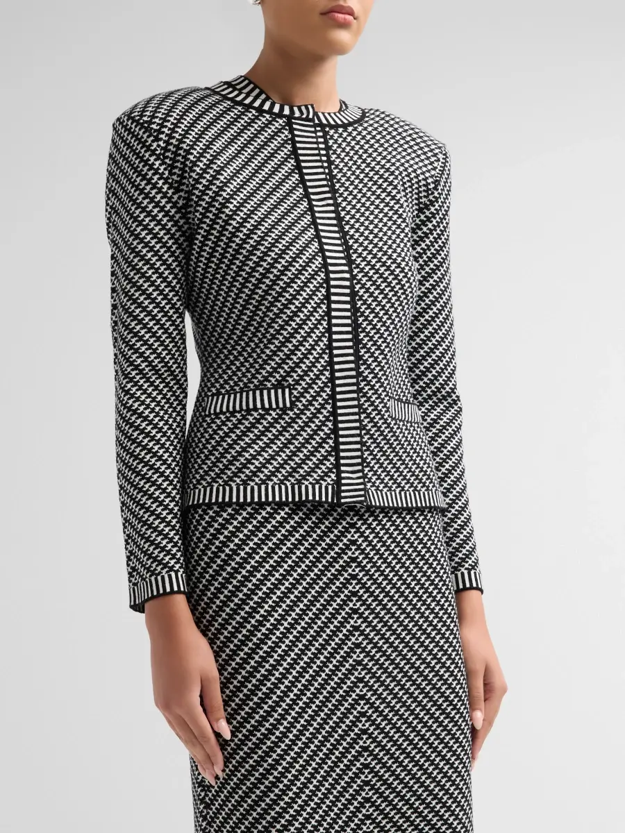Chiara Boni La Petite Robe Women's Ritz Knit Cardigan | Thumbnail 4