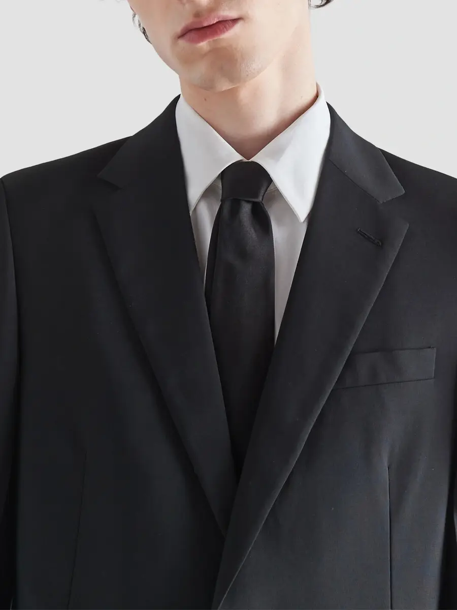Prada Men's Single Breasted Wool and Mohair Suit | Thumbnail 4 Prada Men's Single Breasted Wool and Mohair Suit | Thumbnail 4
