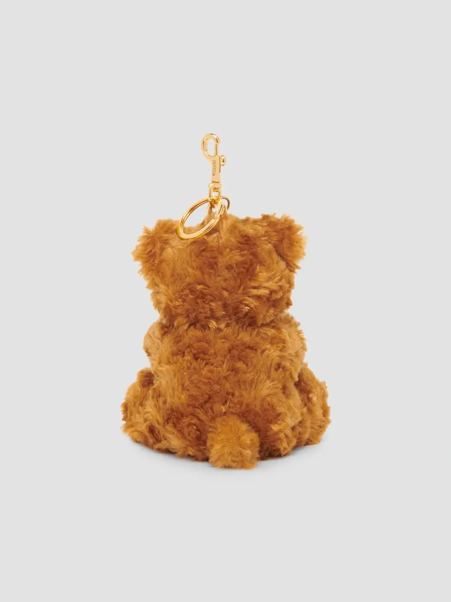 MOSCHINO Men's Plush Teddy Bear Keychain | Thumbnail 2