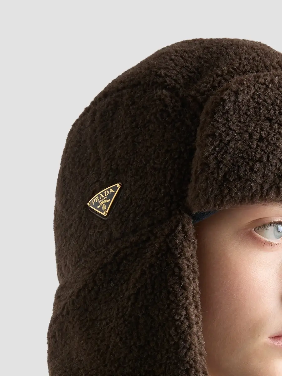 Prada Women's Fleece Hat | Thumbnail 2