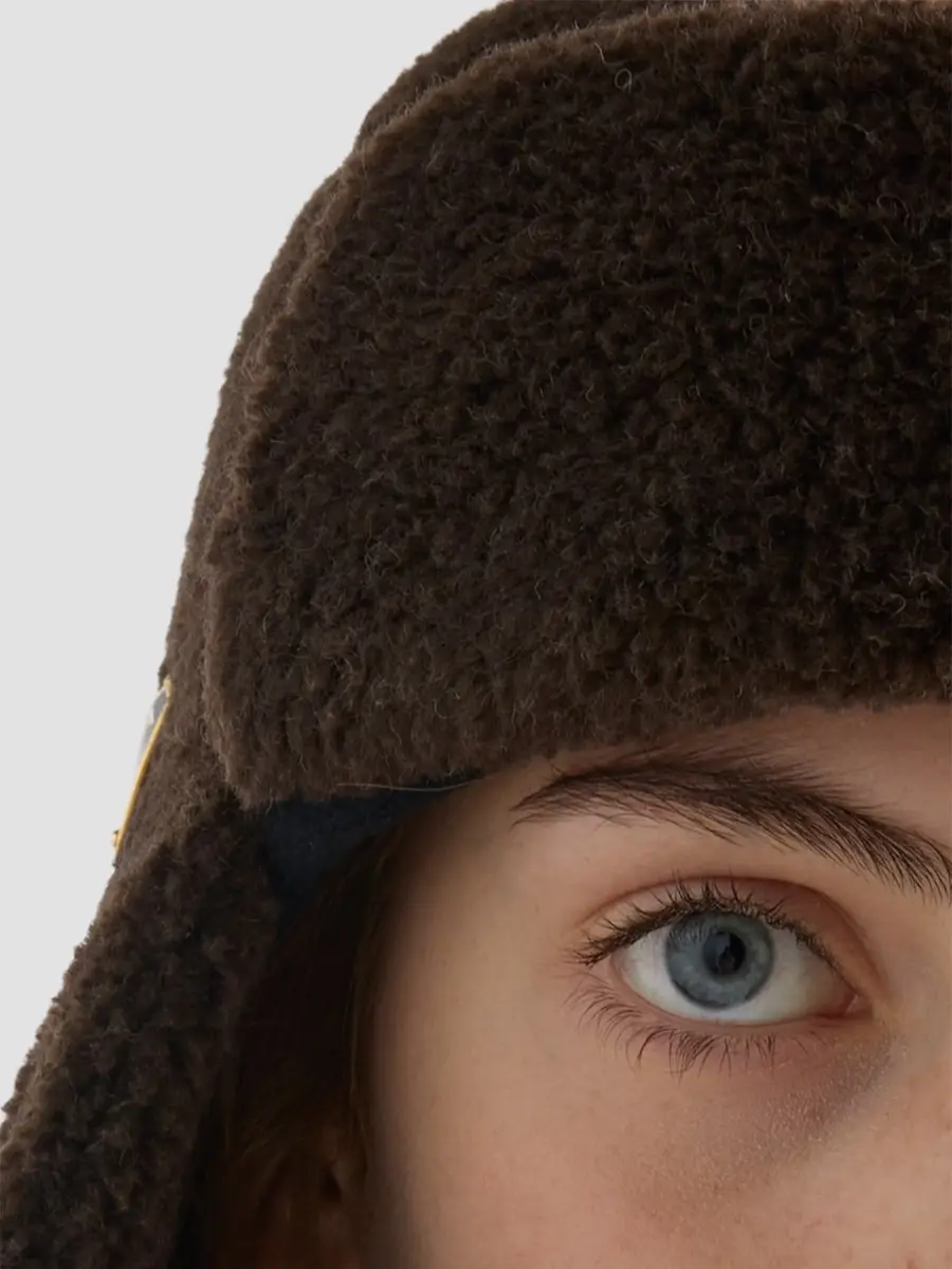 Prada Women's Fleece Hat | Thumbnail 3