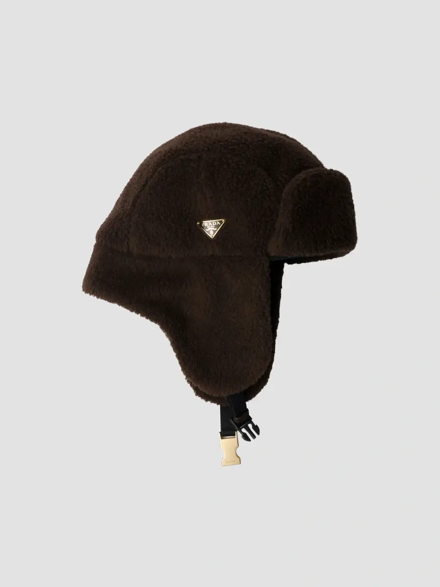 Prada Women's Fleece Hat | Thumbnail 4