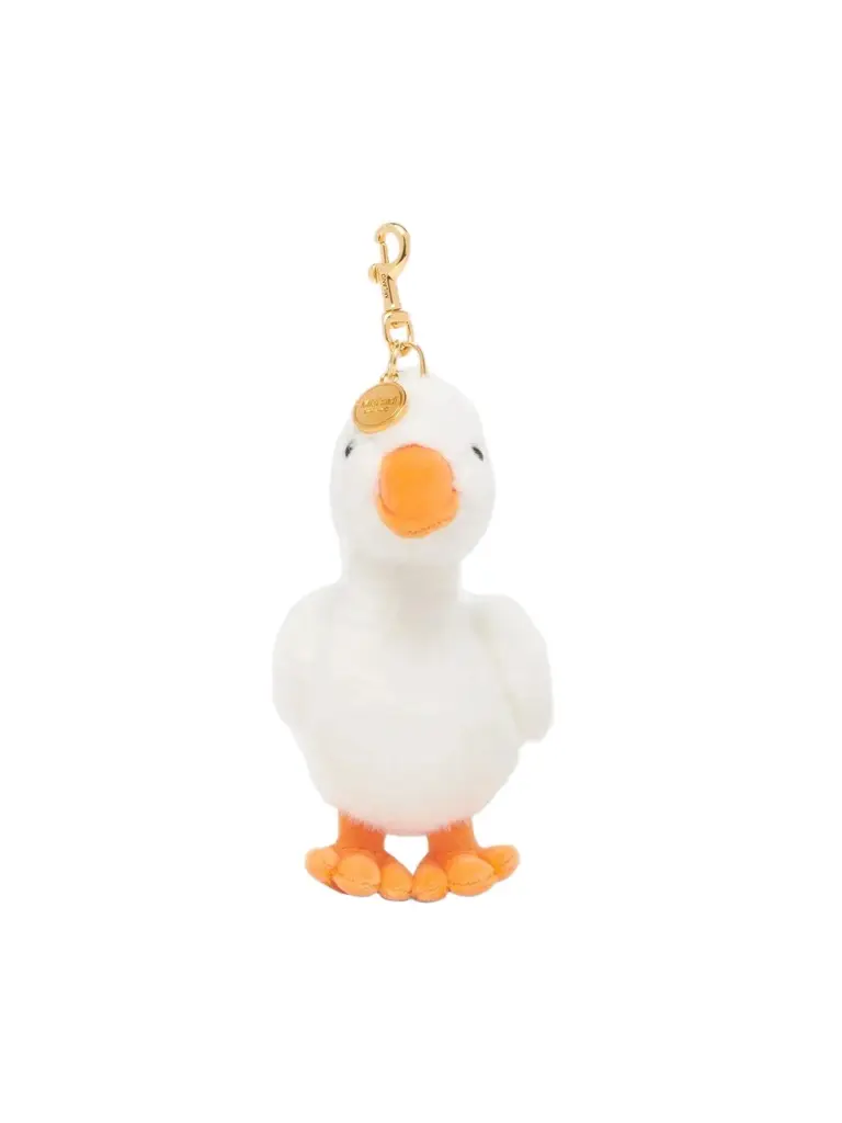 MOSCHINO Men's Plush Duck Keychain