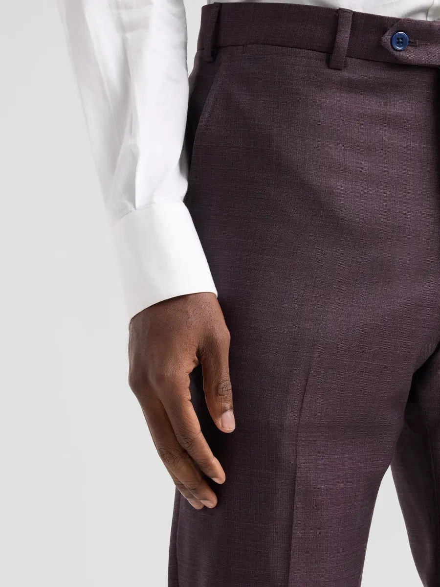 Emporio Armani Men's Textured Wool Single-Breasted Suit | Thumbnail 10 Emporio Armani Men's Textured Wool Single-Breasted Suit | Thumbnail 10