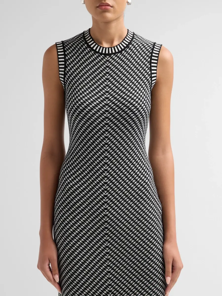 Chiara Boni La Petite Robe Women's Avian Knit Knee-Length Dress | Thumbnail 5