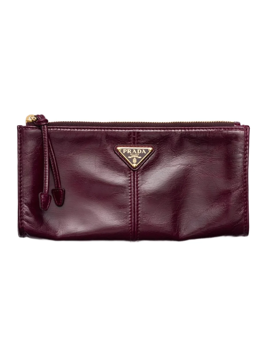 Prada Women's Leather Pouch