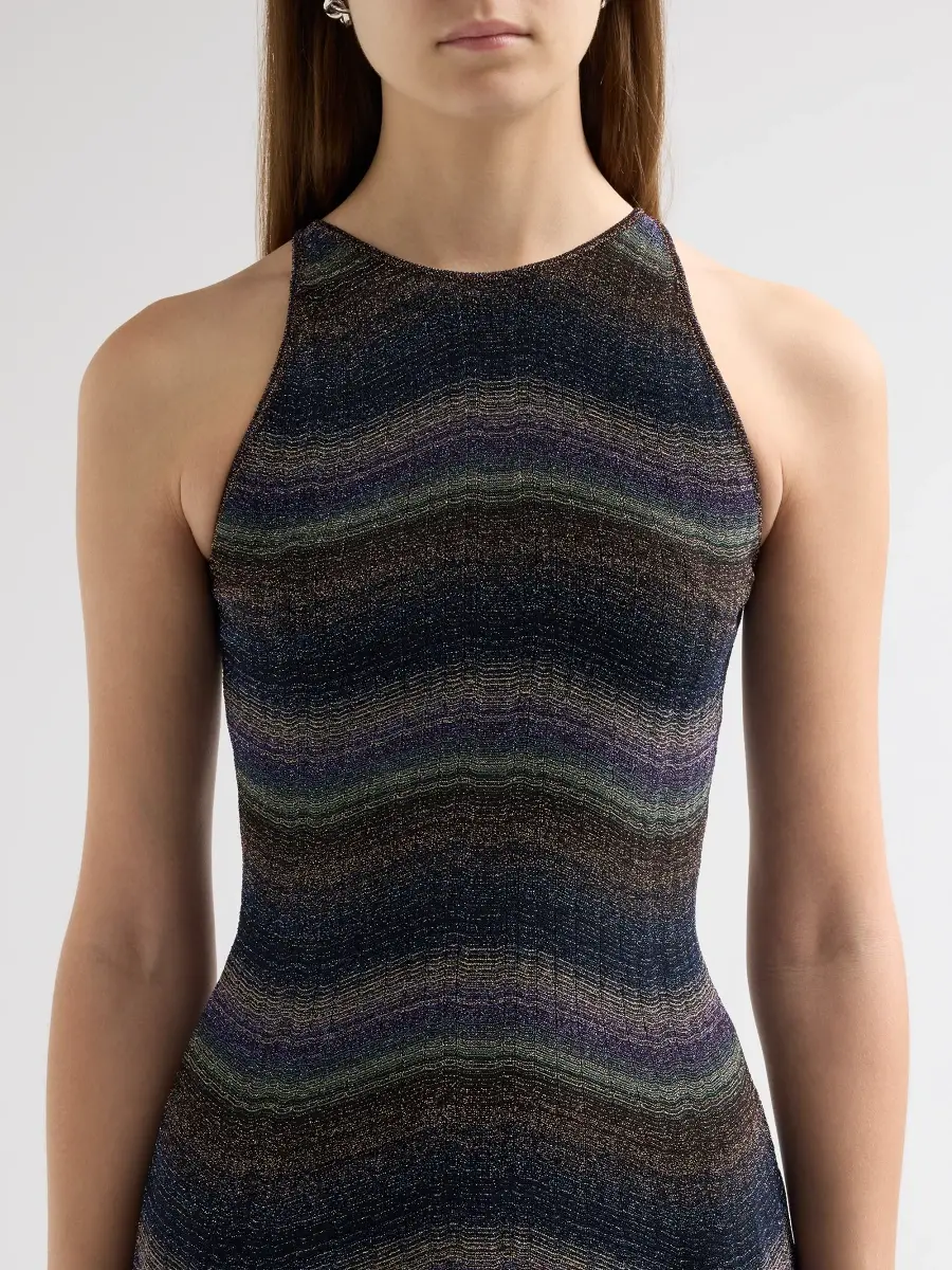 Missoni Women's Chevron Sleeveless Mini Dress | Thumbnail 5 Missoni Women's Chevron Sleeveless Mini Dress | Thumbnail 5