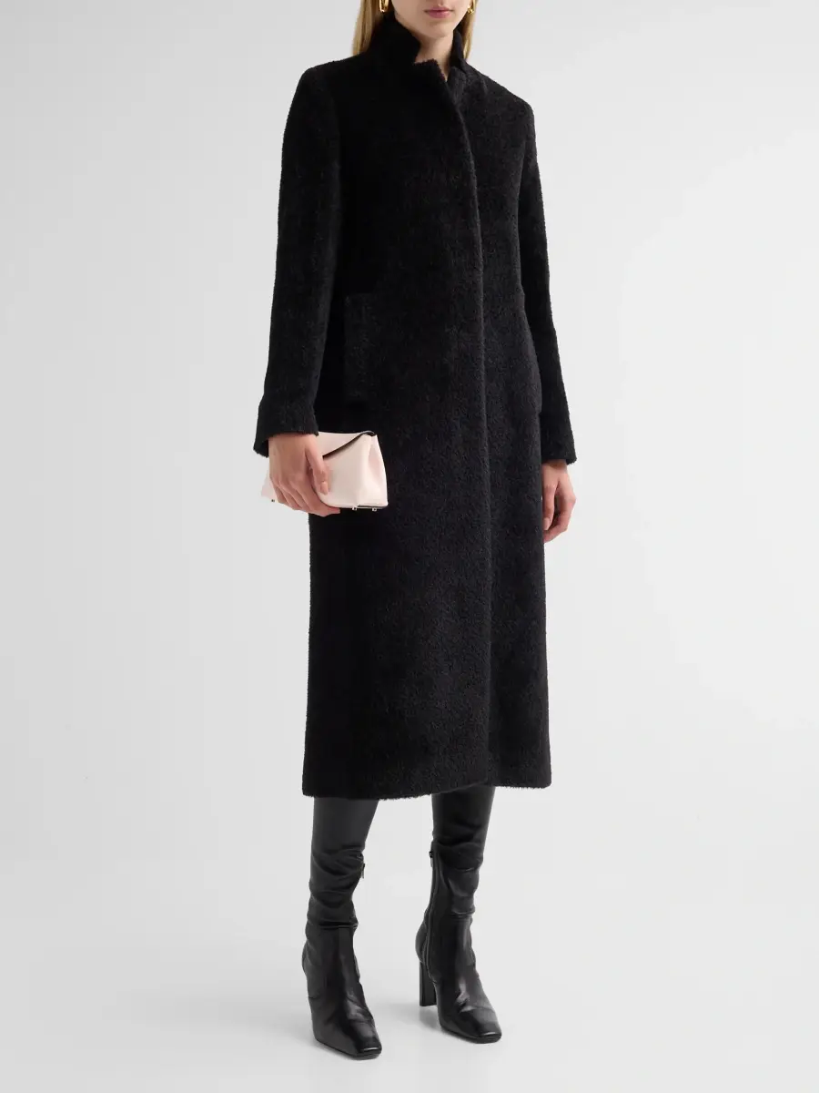 Cinzia Rocca Women's Icons Wool & Alpaca-Blend Longline Coat | Thumbnail 4 Cinzia Rocca Women's Icons Wool & Alpaca-Blend Longline Coat | Thumbnail 4