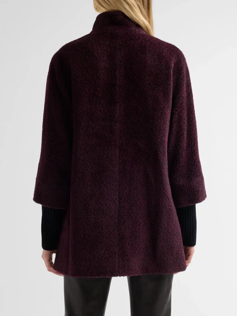 Cinzia Rocca Women's Three-Quarter-Length-Sleeve Coat | Thumbnail 3 Cinzia Rocca Women's Three-Quarter-Length-Sleeve Coat | Thumbnail 3