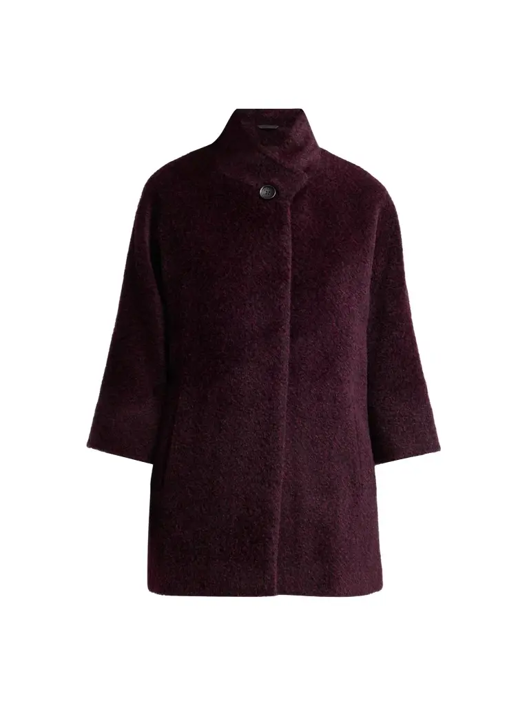 Cinzia Rocca Women's Three-Quarter-Length-Sleeve Coat