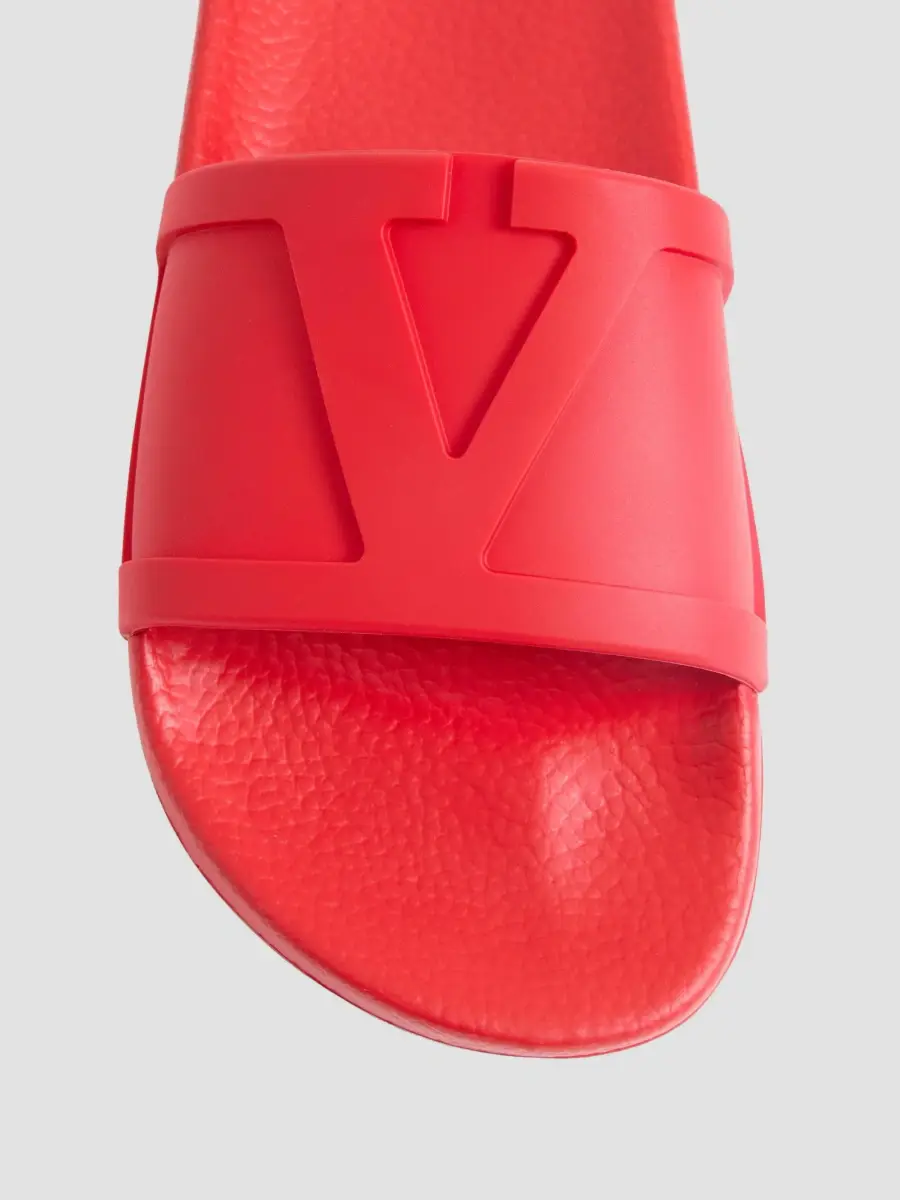 Valentino Men's Coolside Rubber Slide Sandals | Thumbnail 4 Valentino Men's Coolside Rubber Slide Sandals | Thumbnail 4