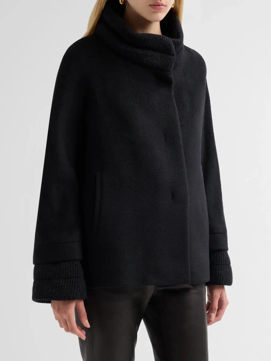 Cinzia Rocca Women's Icons Knit-Trim Jacket | Thumbnail 4