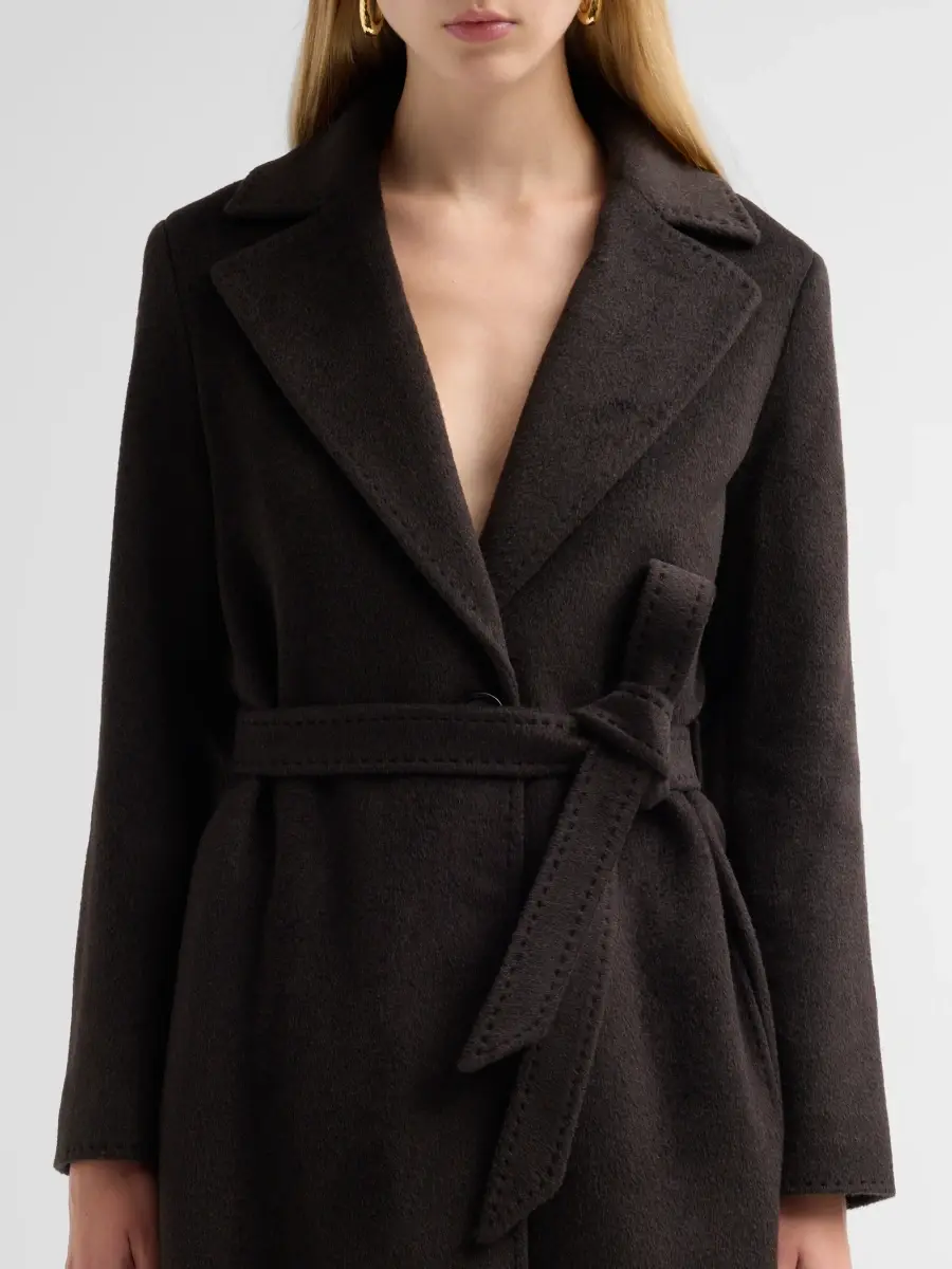 Cinzia Rocca Women's Icons Long Wrap Coat | Thumbnail 5