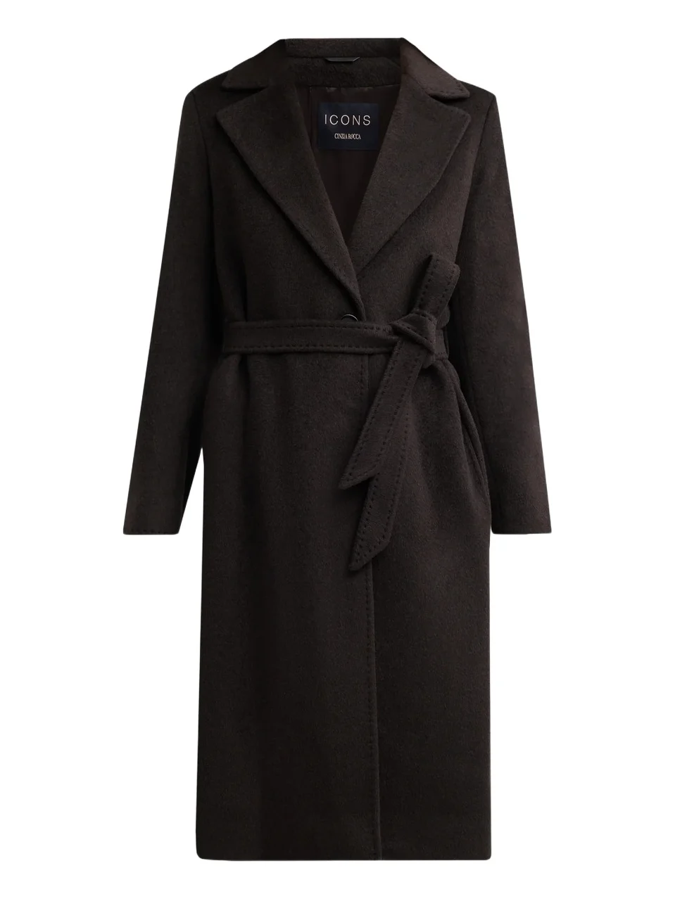 Women's Icons Long Wrap Coat