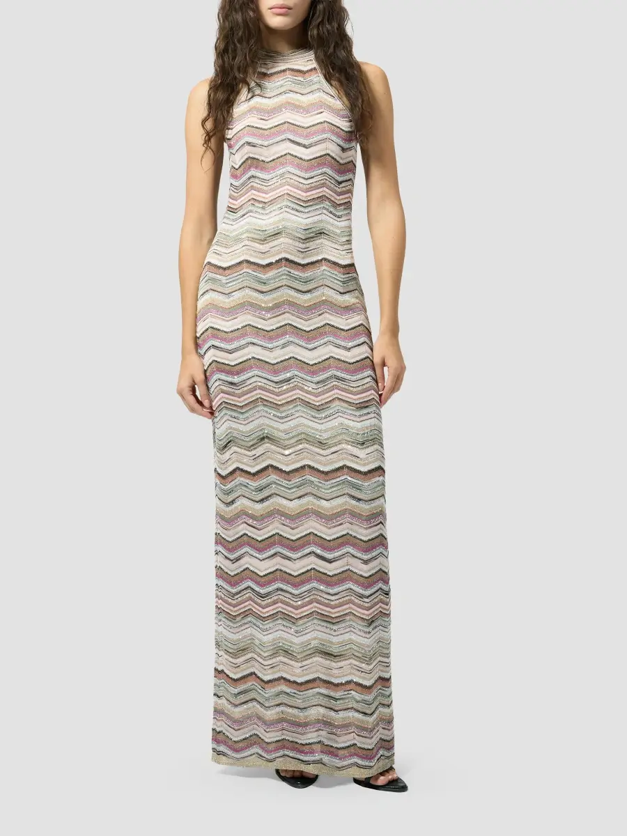 Missoni Women's Zigzag Sleeveless Maxi Dress | Thumbnail 2