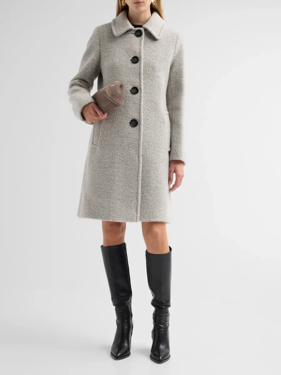 Cinzia Rocca Women's Icons Bouclé Wool-Blend Coat | Thumbnail 2 Cinzia Rocca Women's Icons Bouclé Wool-Blend Coat | Thumbnail 2