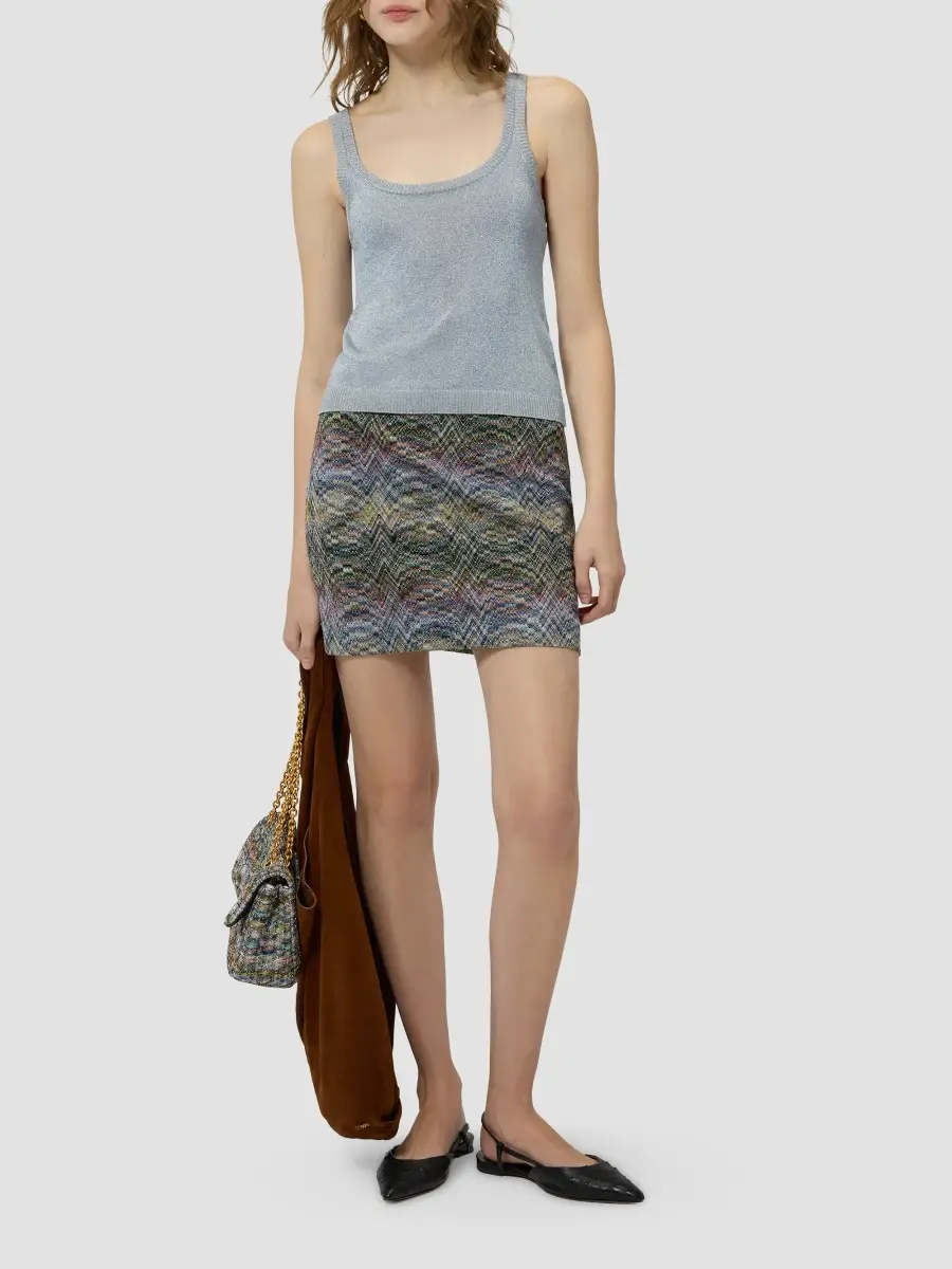 Missoni Women's Swirl Pattern Mini Skirt | Thumbnail 2 Missoni Women's Swirl Pattern Mini Skirt | Thumbnail 2