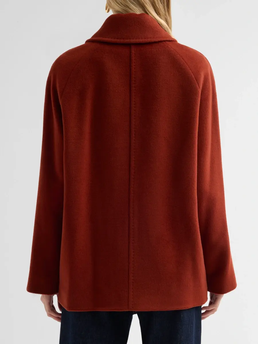 Cinzia Rocca Women's Virgin Wool Double-Breasted Jacket | Thumbnail 3