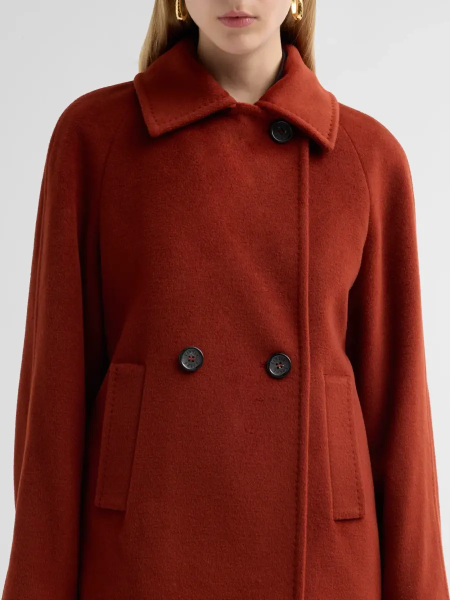 Cinzia Rocca Women's Virgin Wool Double-Breasted Jacket | Thumbnail 5