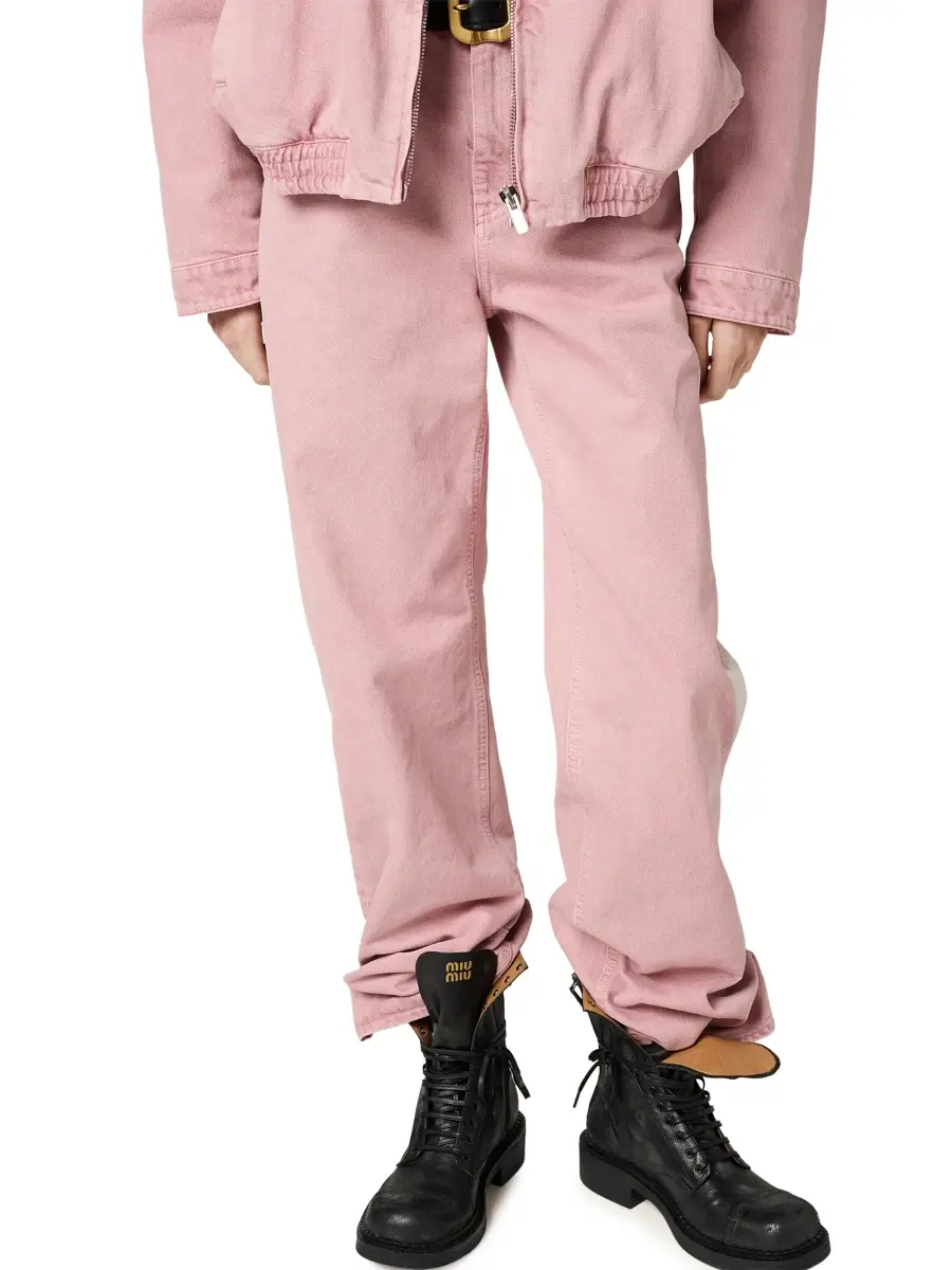 Miu Miu Women's Denim Jeans | Thumbnail 6 Miu Miu Women's Denim Jeans | Thumbnail 6