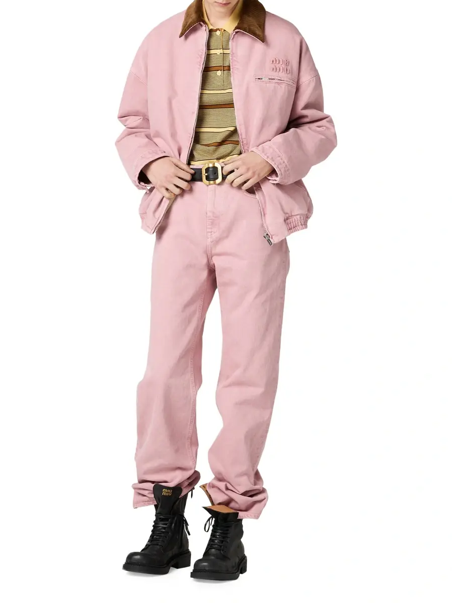 Miu Miu Women's Denim Jeans | Thumbnail 7 Miu Miu Women's Denim Jeans | Thumbnail 7
