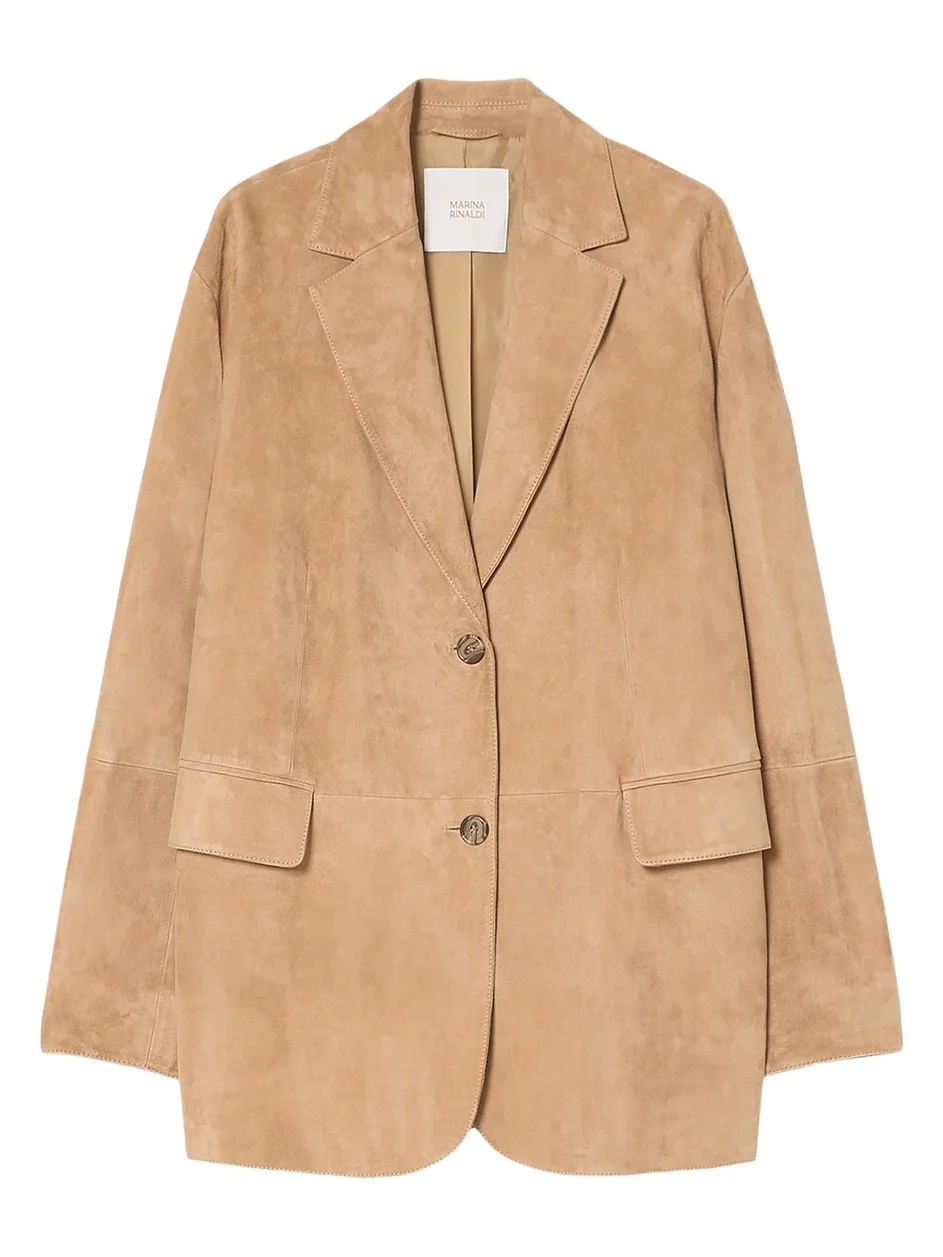 Women's Suede Blazer Jacket Women's Suede Blazer Jacket