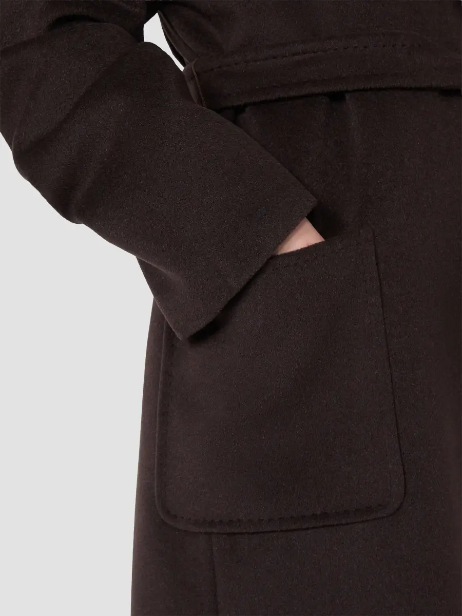 Max Mara Women's Wool, Alpaca and Cashmere Robe Coat | Thumbnail 6 Max Mara Women's Wool, Alpaca and Cashmere Robe Coat | Thumbnail 6