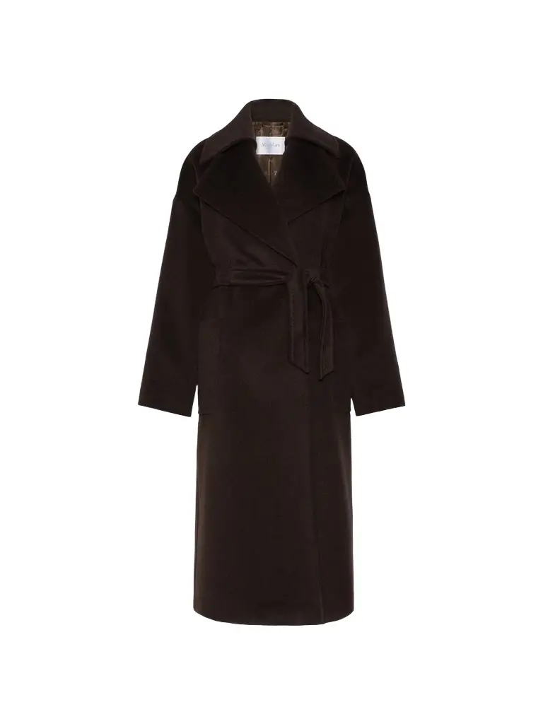Max Mara Women's Wool, Alpaca and Cashmere Robe Coat