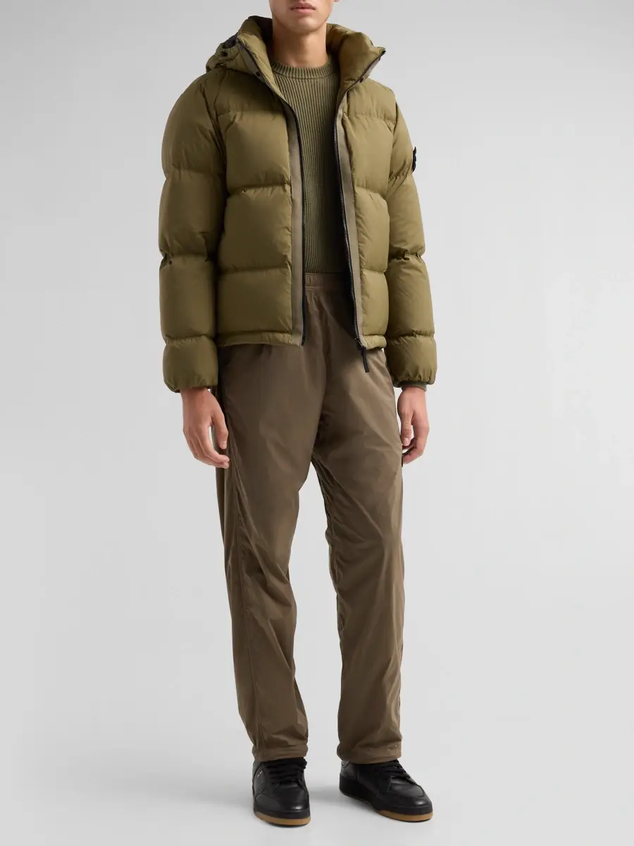 Stone Island Men's Stretch-Nylon Tapered Pants | Thumbnail 2 Stone Island Men's Stretch-Nylon Tapered Pants | Thumbnail 2