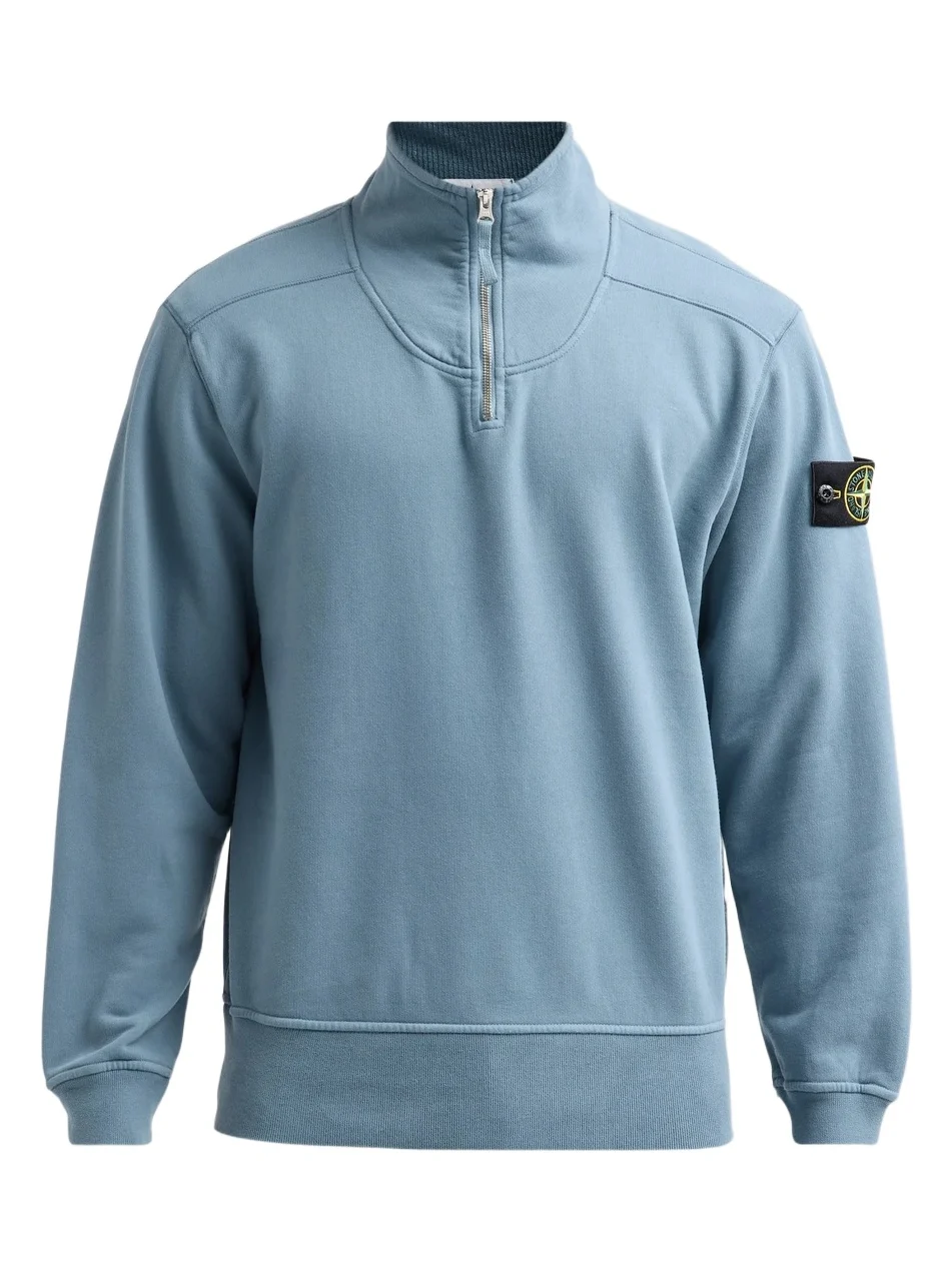 Men's Felpa Cotton Quarter-Zip Sweatshirt Men's Felpa Cotton Quarter-Zip Sweatshirt