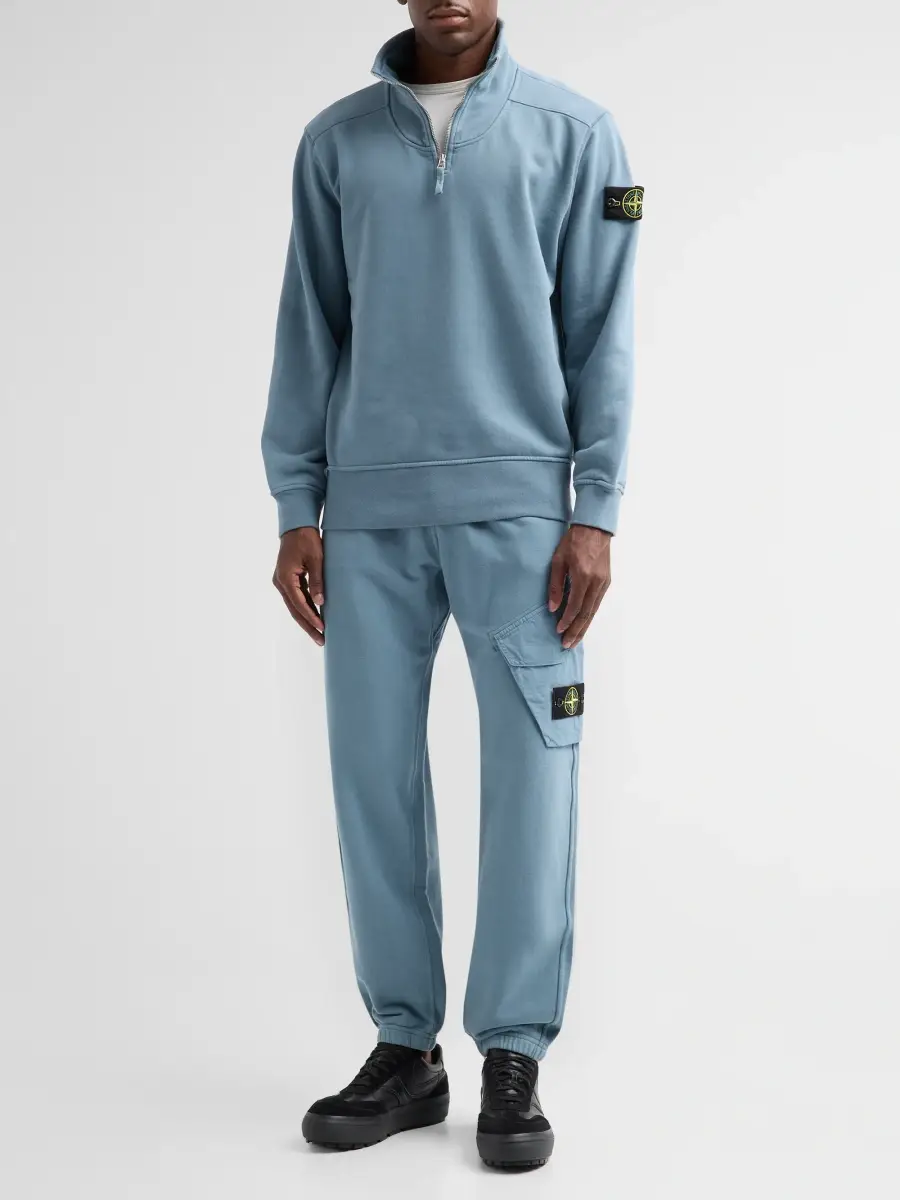 Stone Island Men's Felpa Cotton Joggers | Thumbnail 2