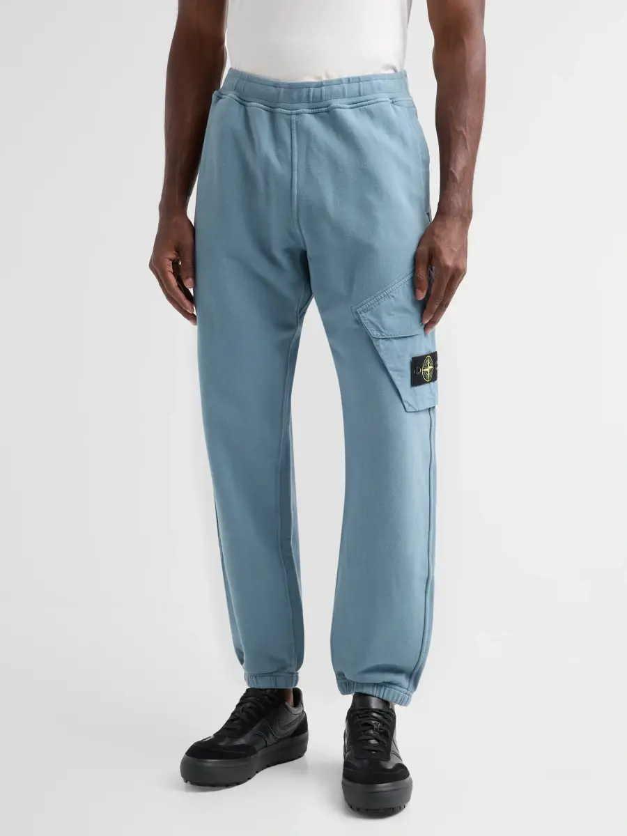 Stone Island Men's Felpa Cotton Joggers | Thumbnail 4