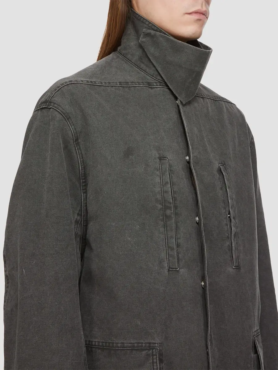 Rick Owens Men's Denim Oversized Jacket | Thumbnail 5