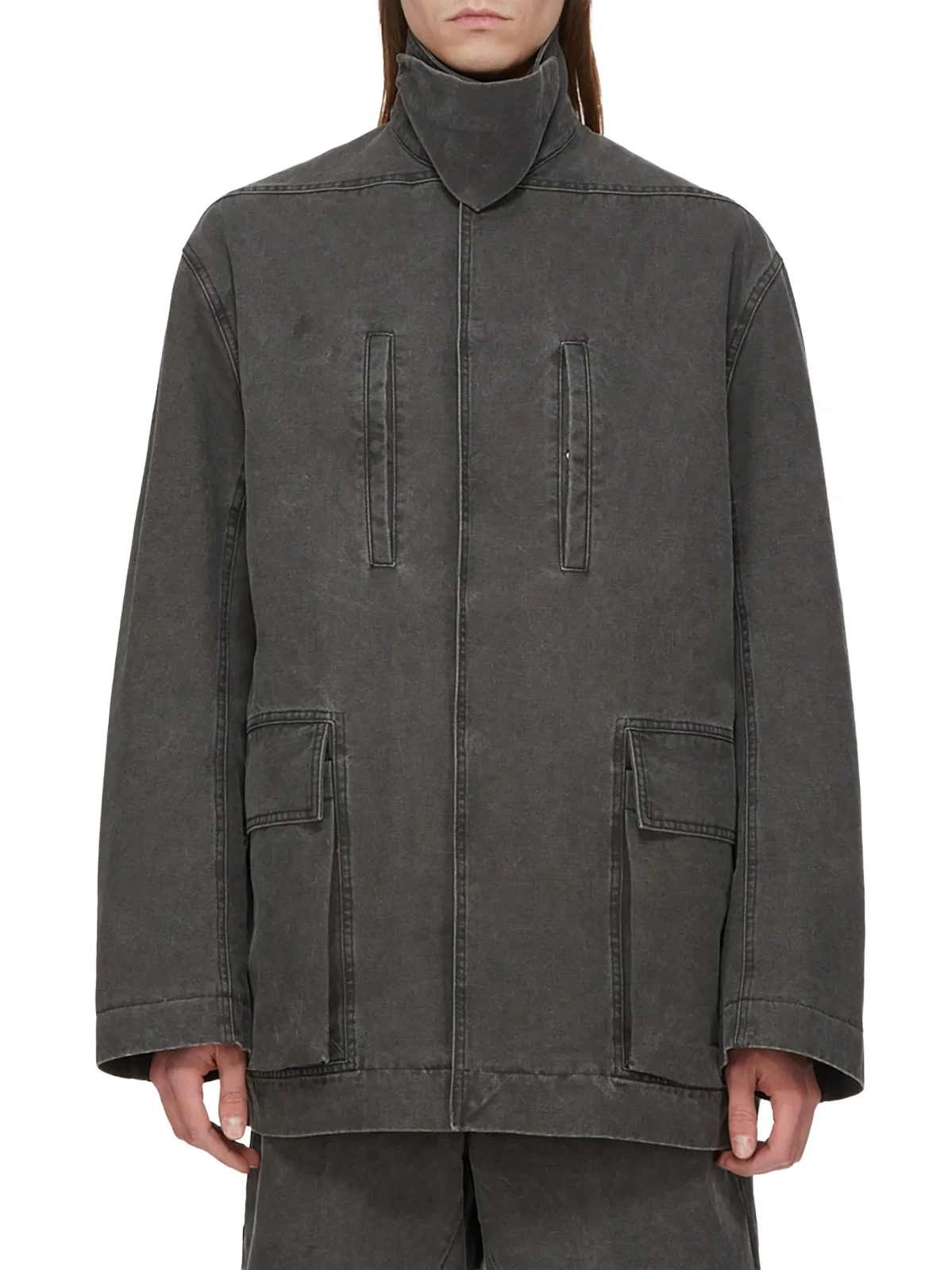 Rick Owens Men's Denim Oversized Jacket