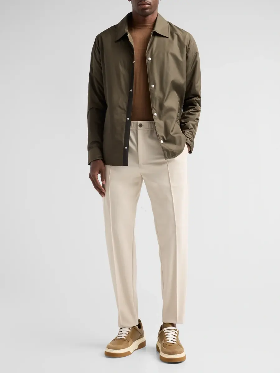 Slowear Men's Teknosartorial Button-Front Jacket | Thumbnail 2 Slowear Men's Teknosartorial Button-Front Jacket | Thumbnail 2