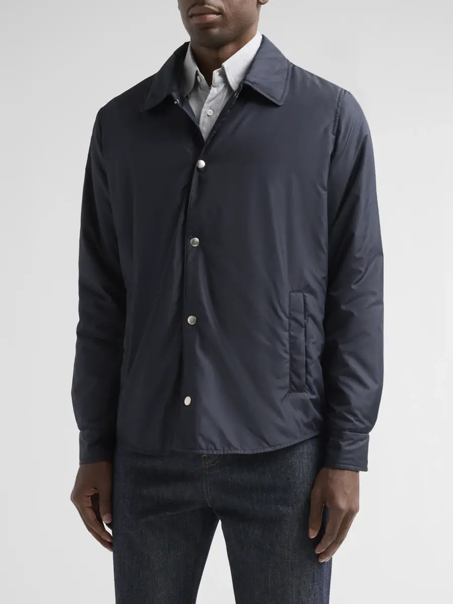 Slowear Men's Teknosartorial Button-Front Jacket | Thumbnail 4