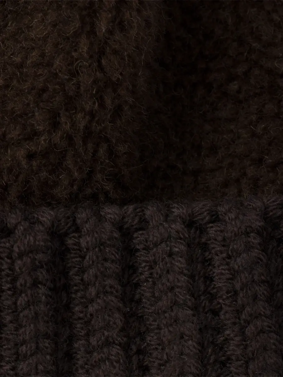 Prada Women's Fleece and Wool Beanie | Thumbnail 2