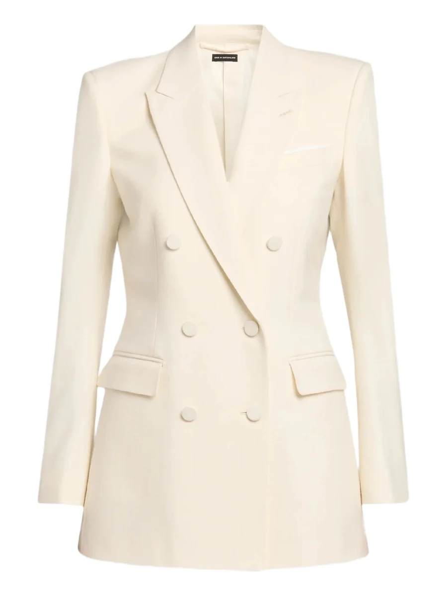 Women's Wool Double-Breasted Jacket Women's Wool Double-Breasted Jacket