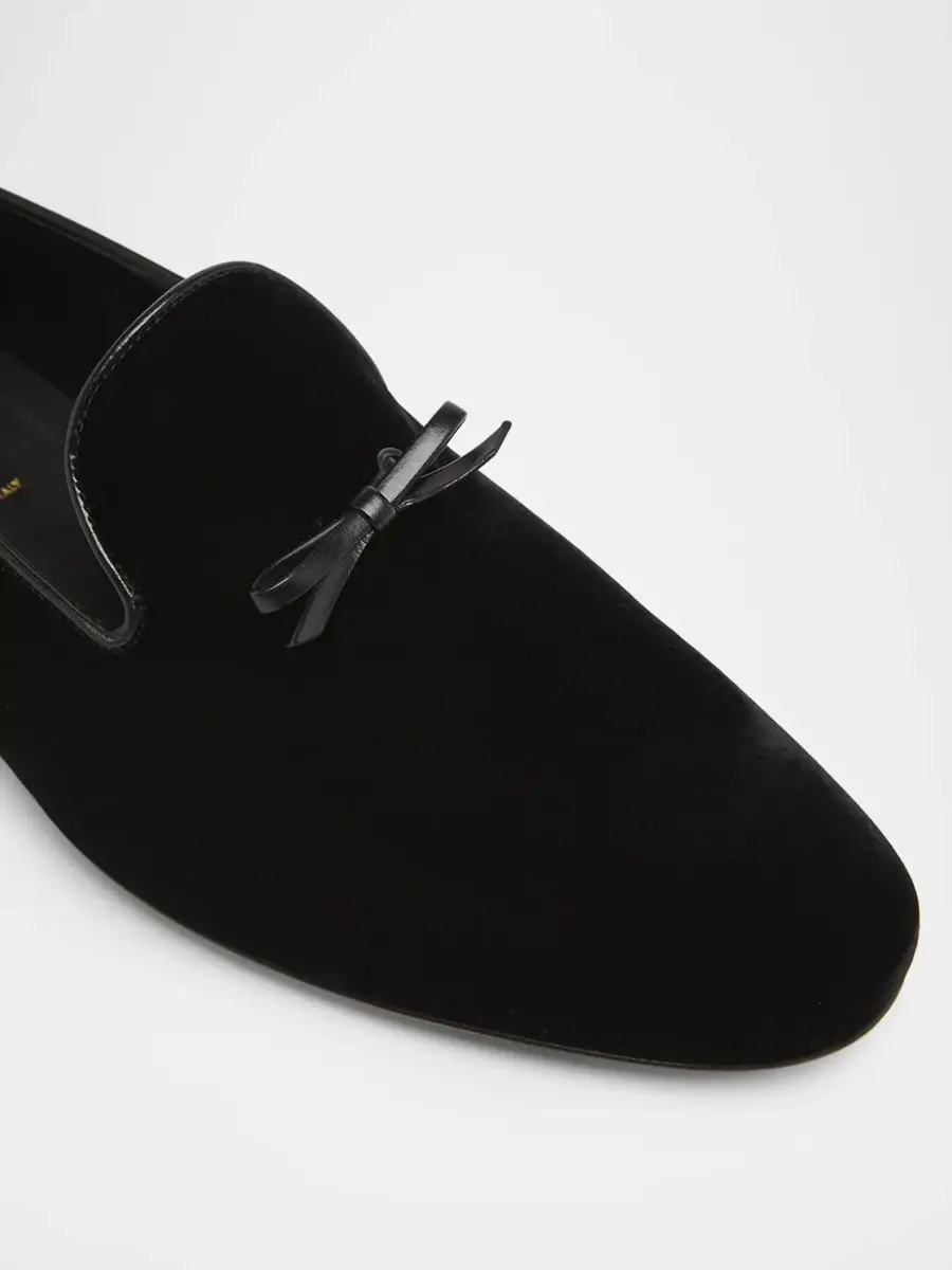 Tom Ford Men's Scott Velvet Slippers | Thumbnail 5 Tom Ford Men's Scott Velvet Slippers | Thumbnail 5