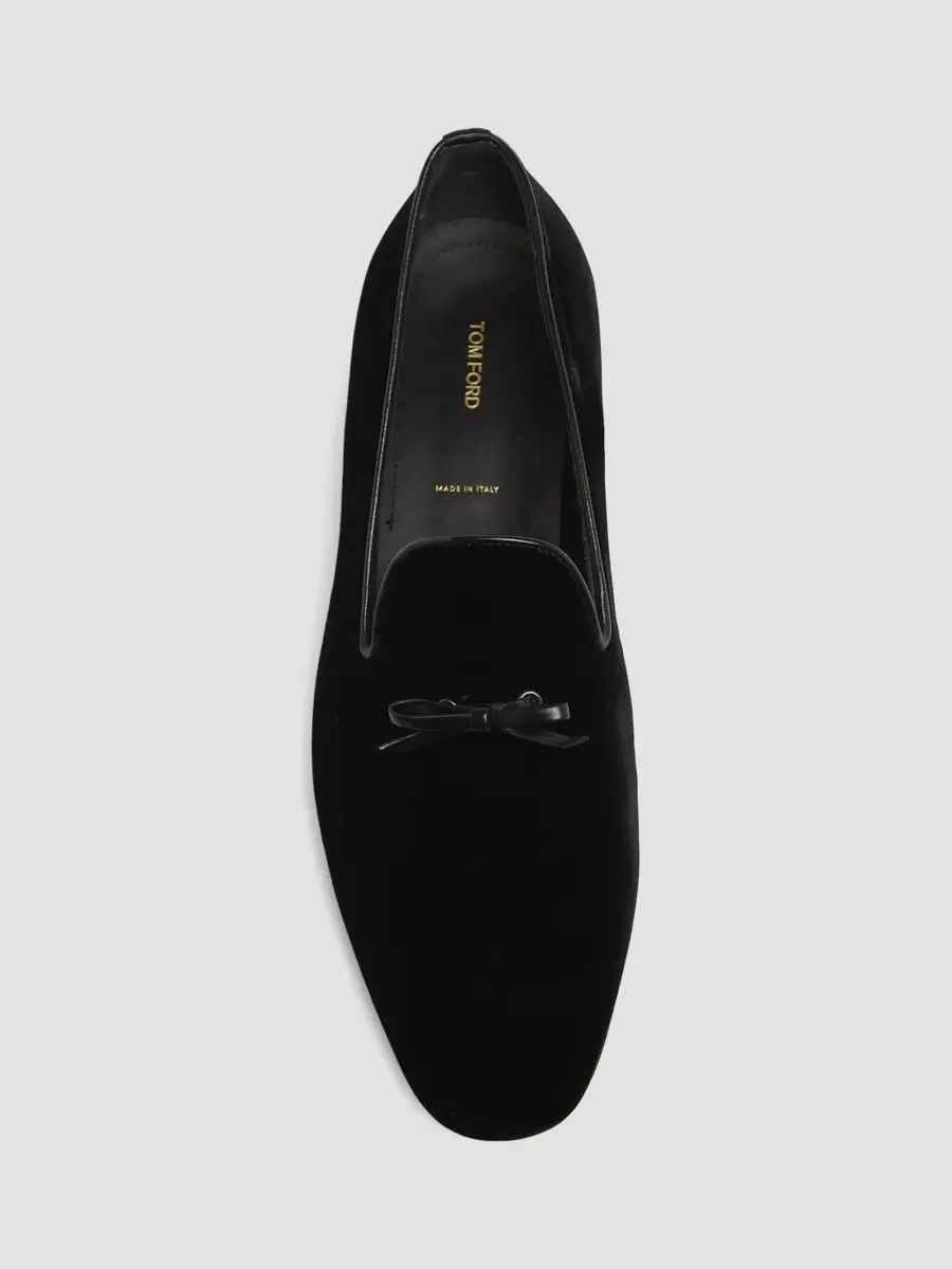Tom Ford Men's Scott Velvet Slippers | Thumbnail 6 Tom Ford Men's Scott Velvet Slippers | Thumbnail 6