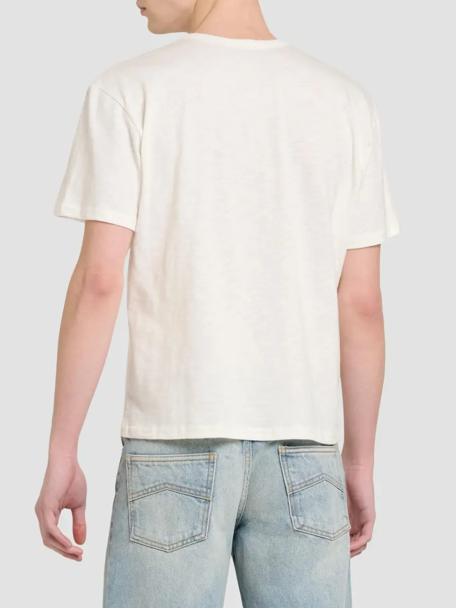 Rhude Men's Helmethead Rallye Graphic Cotton T-Shirt | Thumbnail 3 Rhude Men's Helmethead Rallye Graphic Cotton T-Shirt | Thumbnail 3