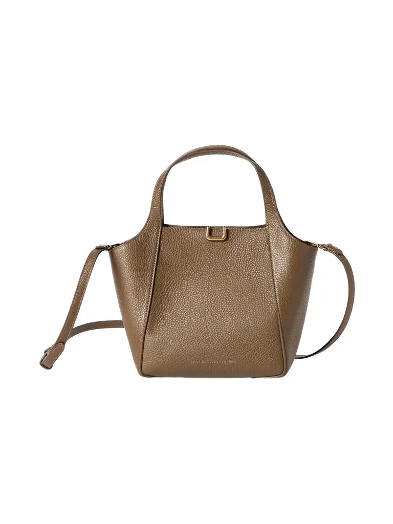 Women's Sartorial Small Bucket Bag in Soft Grained Leather Women's Sartorial Small Bucket Bag in Soft Grained Leather